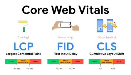 معرفی GOOGLE CORE WEB VITALS